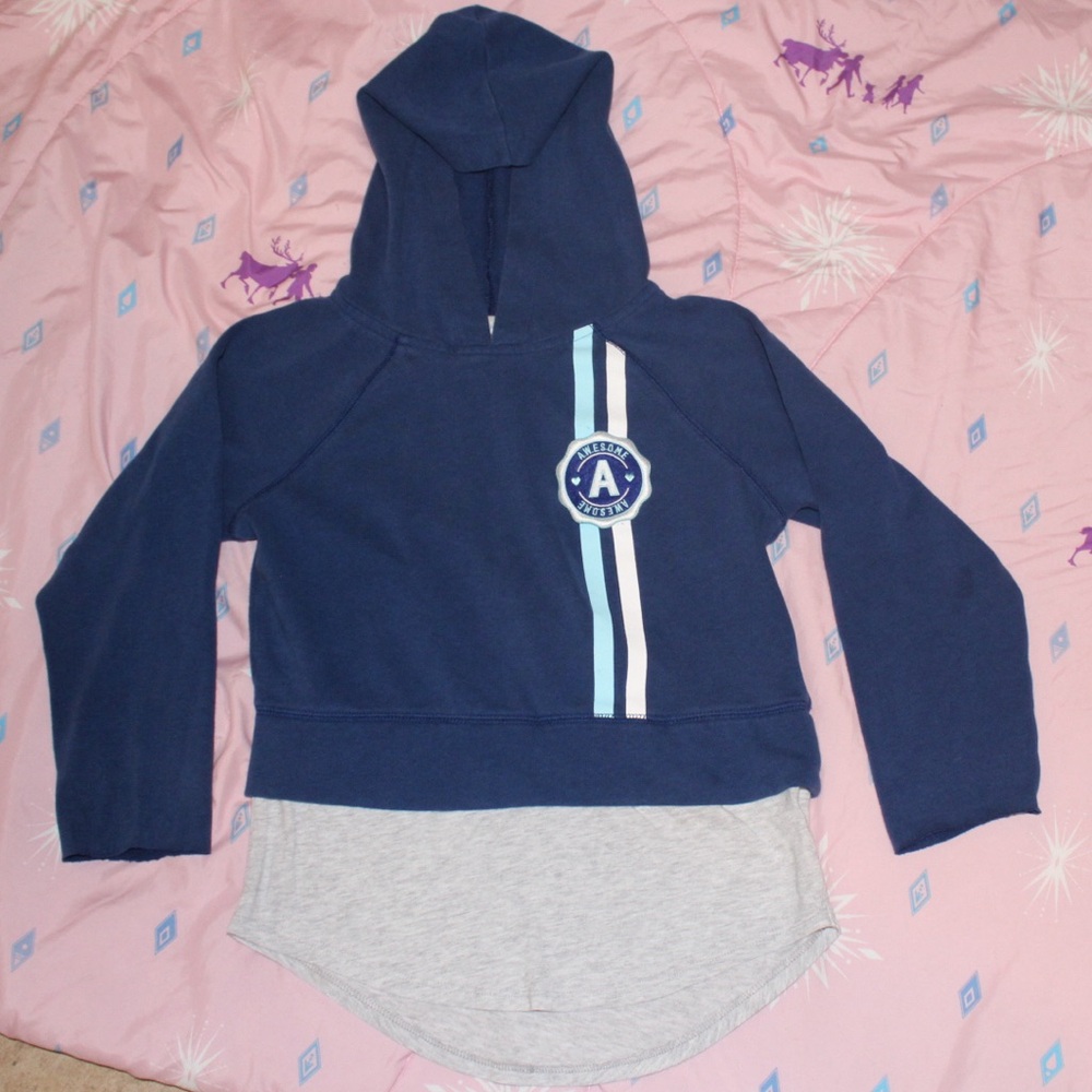 DANSKIN NOW Girl Sweatshirt with Hoodie